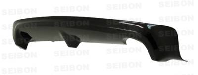 Honda Civic Seibon MG Style Carbon Fiber Rear Lip - RL0607HDCV4DJ-MG