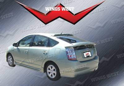 Toyota Prius Wings West W-Type Rear Lower Skirt - 490229