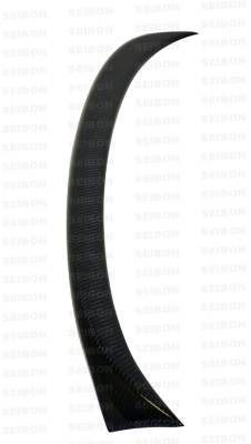 Seibon - BMW 3 Series 4DR Seibon OEM Style Carbon Fiber Rear Spoiler - RS0507BMWE90 - Image 2