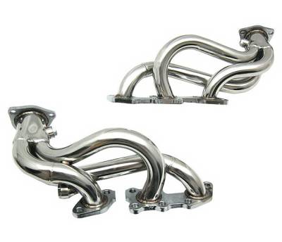 Nissan 300Z 4 Car Option Stainless Steel Exhaust Header - HEAD-N300ZX