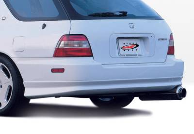 Honda Accord Wagon VIS Racing W-Type Rear Lip - Polyurethane - 890316