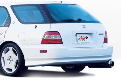 Honda Accord Wagon VIS Racing W-Type Rear Lip - Polyurethane - 890320