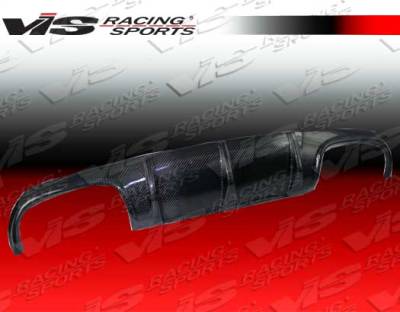 VIS Racing - Mercedes-Benz CLK VIS Racing DTM Carbon Fiber Rear Diffuser - 03MEW2092DDTM-032C - Image 1