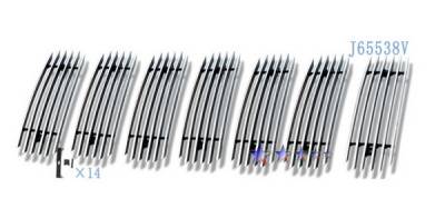 Jeep Compass APS Billet Grille - Upper - Aluminum - J65538V