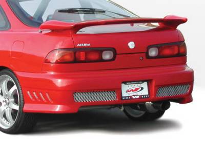 Acura Integra 2DR Wings West Avenger Rear Bumper Cover - 890564