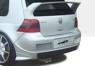 Volkswagen Golf Wings West G-Spec Rear Bumper Cover - 890712