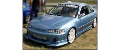 Honda Civic Sense Street Fighter Style Front Bumper - SF-22F