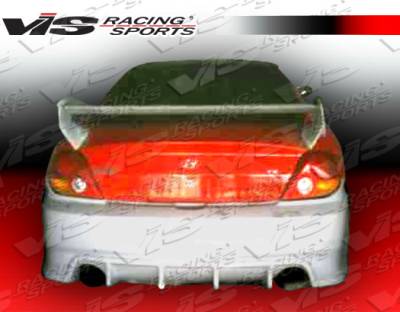 Hyundai Tiburon VIS Racing Wings Rear Bumper - 03HYTIB2DWIN-002