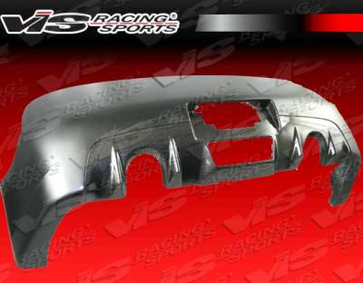 Infiniti G35 2DR VIS Racing Z Speed Rear Bumper - Carbon Fiber - 03ING352DZSP-002CC