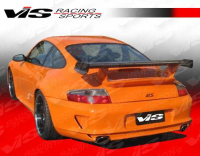 Porsche 911 VIS Racing D3 Conversion Rear Bumper with Dual Exhaust - 05PS9972DD3CON-002