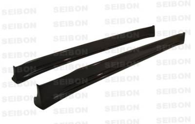 Lexus IS Seibon TA Style Carbon Fiber Side Skirts - SS0003LXIS-TA
