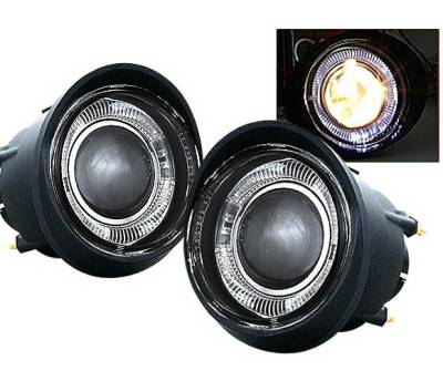 Nissan Murano 4 Car Option Projector Fog Light Kit - Smoke - LHFP-NA02SM-WJ