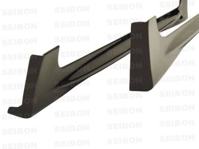 Seibon - Honda Civic 4DR Seibon MG Style Carbon Fiber Side Skirts - SS0607HDCV4D-MG - Image 4