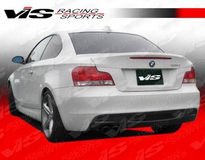BMW 1 Series VIS Racing M Tech Rear Bumper - 08BME822DMTH-002