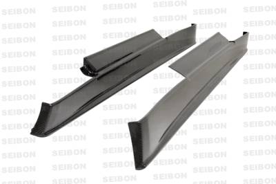 Seibon - Nissan Skyline Seibon SS Style Carbon Fiber Side Skirts - SS0910NSGTR-SS - Image 4