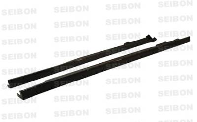 Seibon - Honda Civic 2dr TR Seibon Carbon Fiber Side Skirts Body Kit!!! SS9600HDCV2D-TR - Image 2