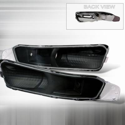 Ford Mustang Custom Disco Black Signal Bumper Lights - LB-MST05JM-TM