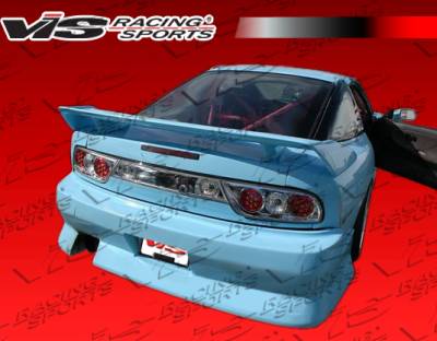 Nissan 240SX HB VIS Racing G Speed Widebody Rear Bumper - 89NS240HBGSPWB-002