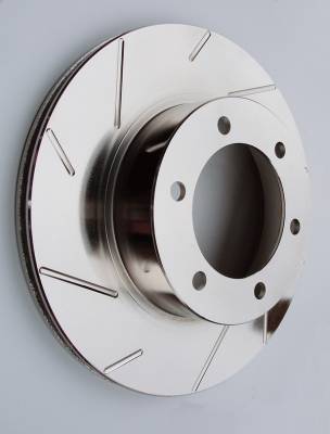 SP Performance - Audi 100 SP Performance Slotted Vented Front Rotors - T01-0424 - Image 2