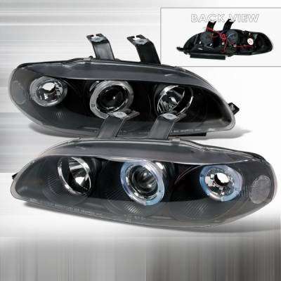 Honda Civic Custom Disco Black Projector Headlights - 1PC - LHP-CV923DJM