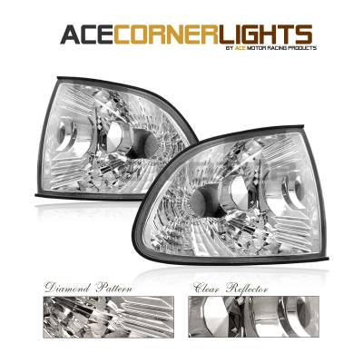Euro Clear Corner Lights