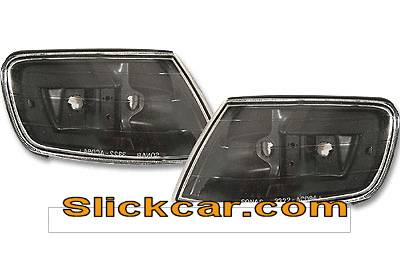 JDM  Black Euro Corner Lights