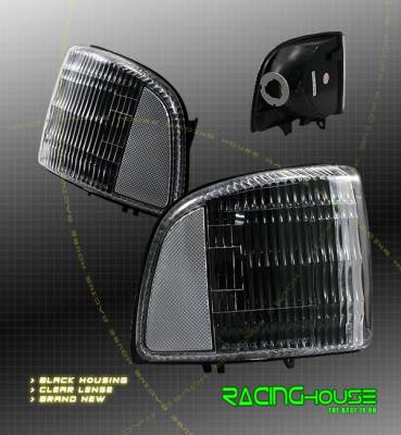 Euro Black Corner Lights