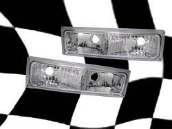 Euro Chrome Bumper Lights