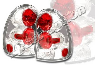 Dodge Caravan 4 Car Option Altezza Taillights - Chrome - LT-DC96A-YD