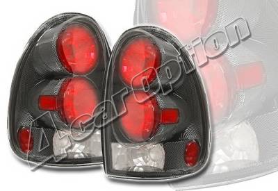 Dodge Caravan 4 Car Option Altezza Taillights - Carbon Fiber Style - LT-DC96F-YD