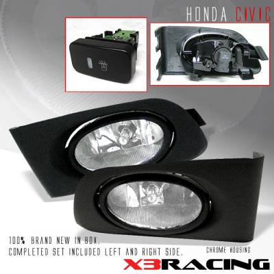 Clear Lens Fog Lights