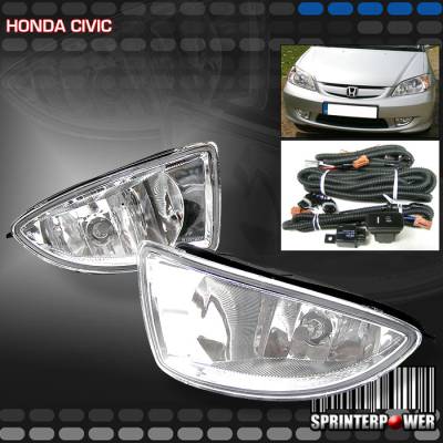 JDM  White   Fog Lights