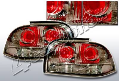 Ford Mustang 4 Car Option Altezza Taillights - Gunmetal - LT-FM94B-KS