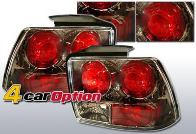 Ford Mustang 4 Car Option Altezza Taillights - Gunmetal - LT-FM99G-YD