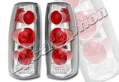 Chevrolet C10 4 Car Option Altezza Taillights - V2 - Chrome - LT-GC88A2-KS