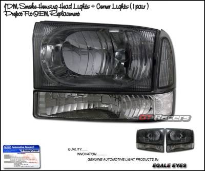 JDM Smoke Headlights With Corner Lights