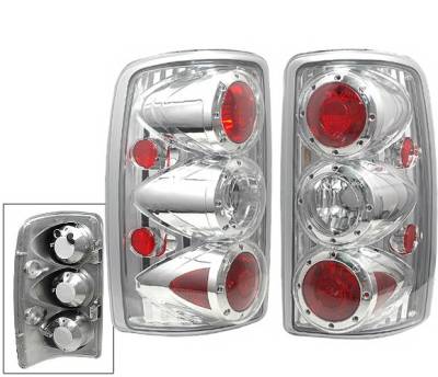 GMC Yukon 4 Car Option Taillights - Chrome - LT-GYD00C-6