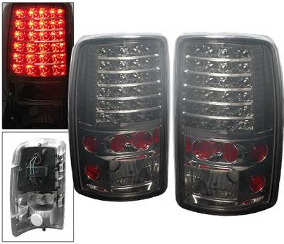 GMC Yukon 4 Car Option LED Taillights - Smoke - LT-GYD00LEDSM-6