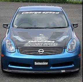 Chargespeed - Infiniti G35 2DR Chargespeed Bottom Line Front Lip - Image 4