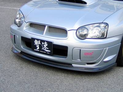 Chargespeed - Subaru Impreza Chargespeed Peanut Eye Latter Bottom Line Type-1 Front Lip - Image 2
