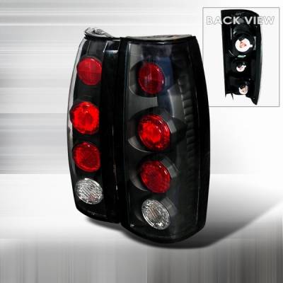 Chevrolet C10 Custom Disco Black Taillights - LT-C1088JM-YD