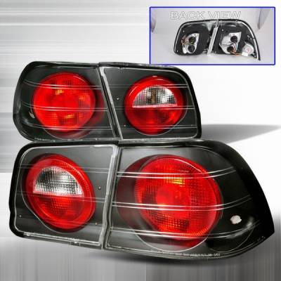 Nissan Maxima Custom Disco Black Taillights - LT-MAX95JM-YD