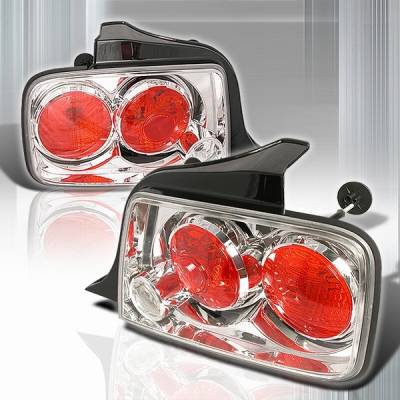 Ford Mustang Custom Disco Chrome Taillights - LT-MUS05-TM