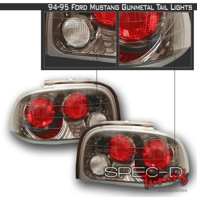Ford Mustang Custom Disco Clear Altezza Taillights - LT-MUS94G-YD