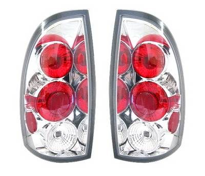 Toyota Tacoma 4 Car Option Altezza Taillights - Chrome - LT-TTA05A-5
