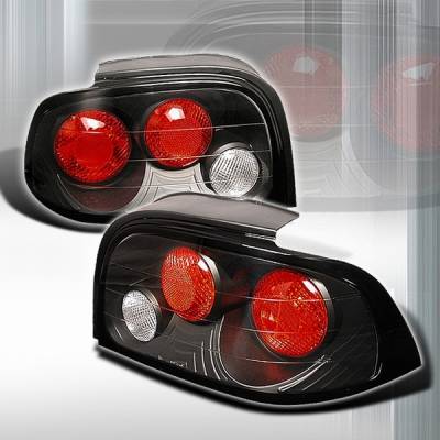Ford Mustang Custom Disco Black JDM Taillights - LT-MUS94JM-YD