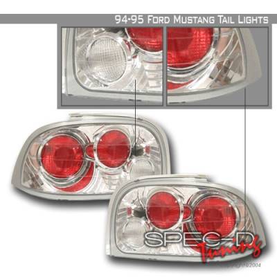 Ford Mustang Custom Disco Euro Altezza Taillights - LT-MUS94-YD