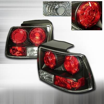 Ford Mustang Custom Disco JDM Black Taillights - LT-MUS99JM-YD