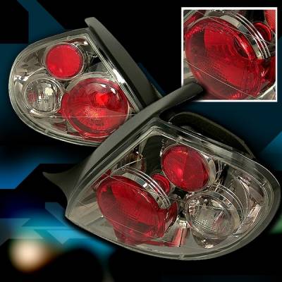 Dodge Neon Custom Disco Gunmetal Taillights - LT-NEO99G-YD
