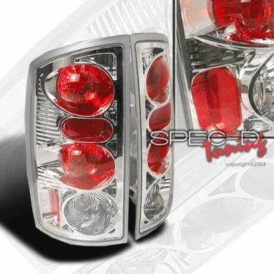 Dodge Ram Custom Disco Chrome Taillights - LT-RAM02-YD